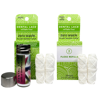 Dental Lace Plant Based Vegan Floss Bundle