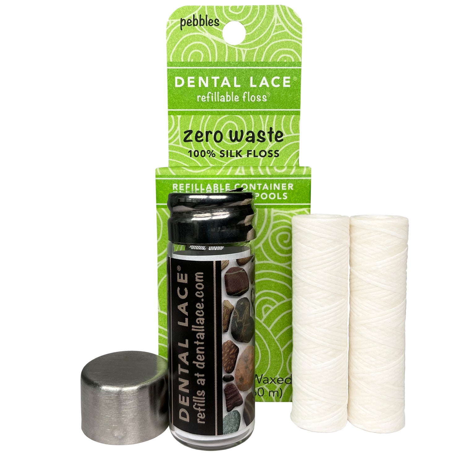 Zero Waste Refillable Silk Floss Bundle - 8 Month Supply