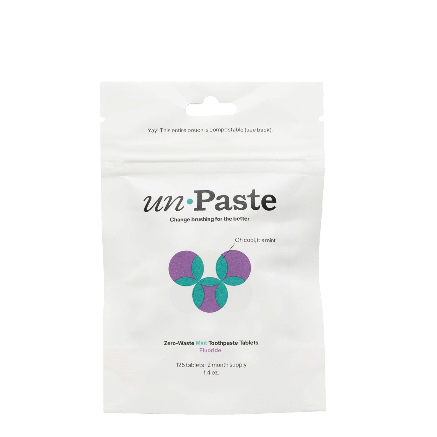 Unpaste Toothpaste Tablet Refills with Fluoride