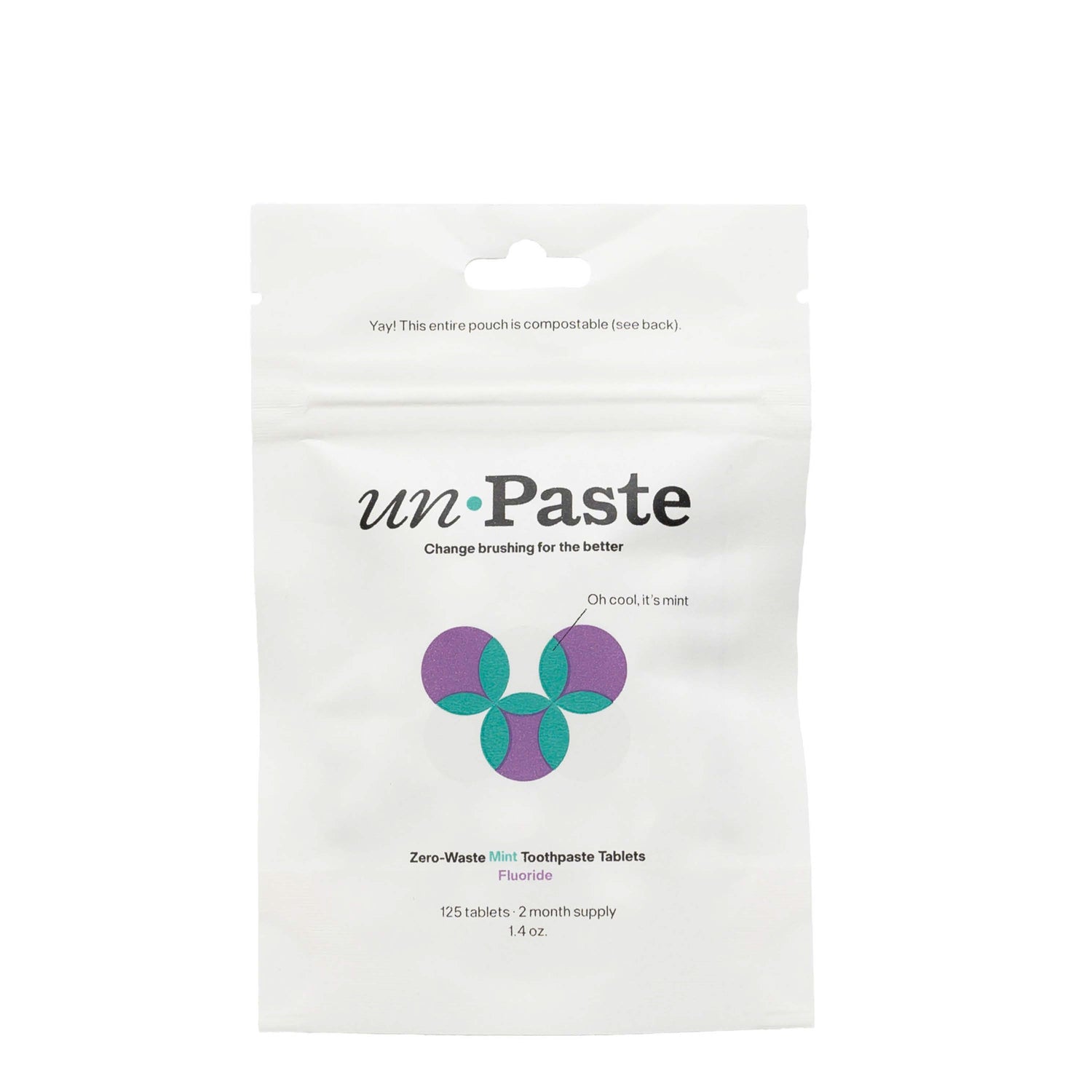 Unpaste Fluoride Toothpaste Tablet Refills