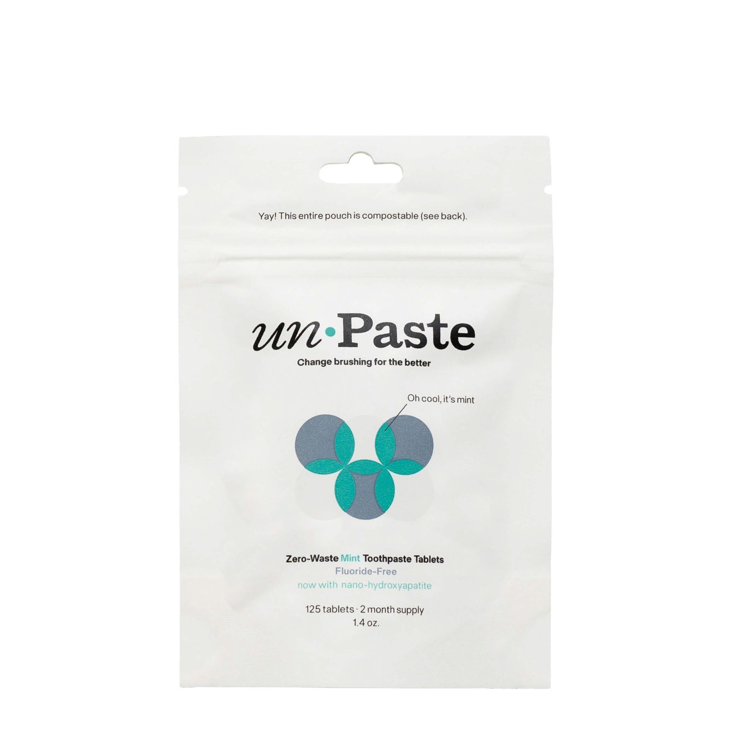 Unpaste Fluoride Free Toothpaste Tablets Refills