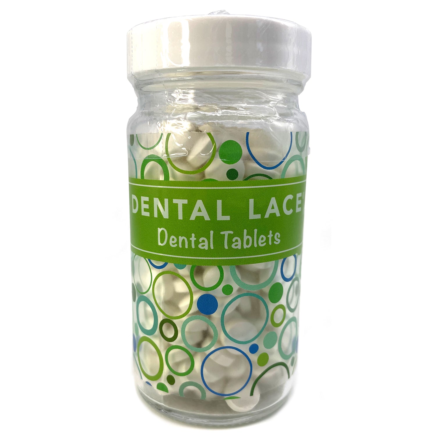 Dental Lace Fluoride Free Toothpaste Tablets Filled Container